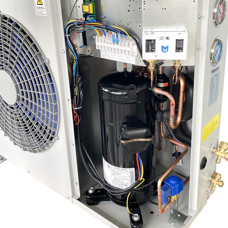 Unidad condensadora de salida de aire lateral (que utiliza compresor Copeland) de 2 a 20 HP