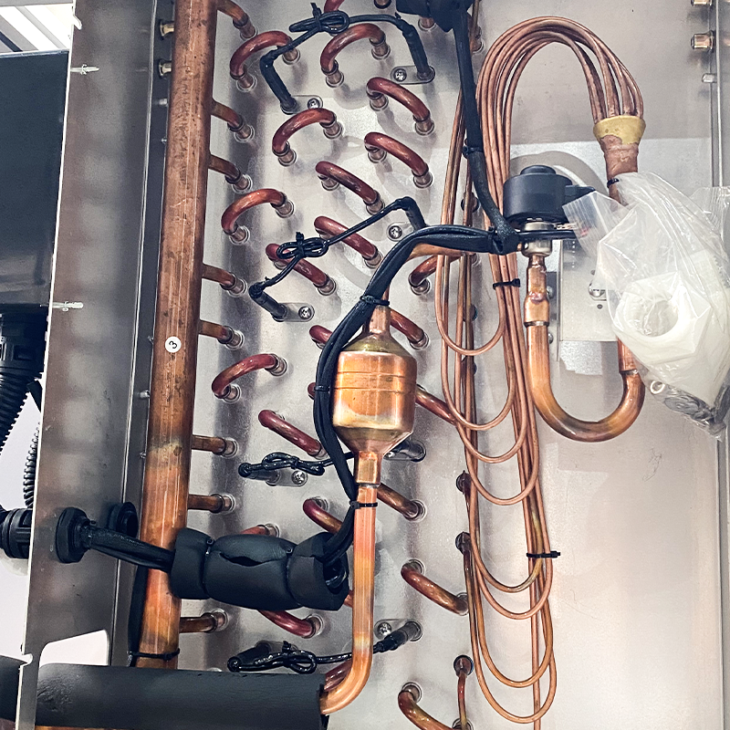 Evaporador de funcionamiento de bajo ruido y alta temperatura (10~-8℃)